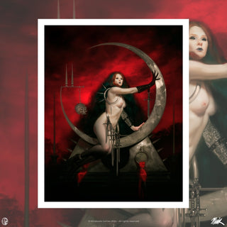 Jodie Muir Art Print - Metal