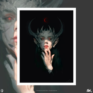 Jodie Muir Art Print - Glamour