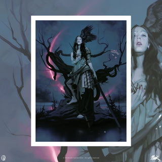 Jodie Muir Art Print - From Shadow