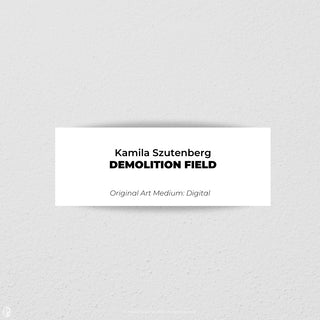 Kamila Szutenberg - Demolition Field