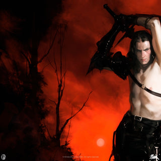 Jodie Muir Art Print - Red