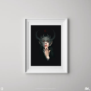 Jodie Muir Art Print - Glamour