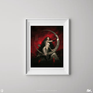 Jodie Muir Art Print - Metal