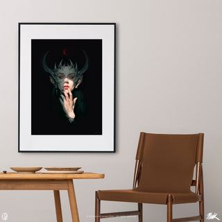 Jodie Muir Art Print - Glamour