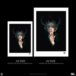 Jodie Muir Art Print - Glamour