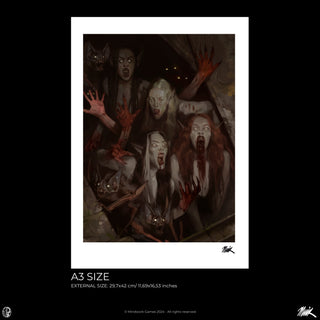 Jodie Muir Art Print - Vampires