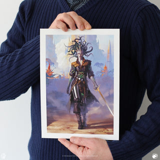 Greg Rutkowski - Vraska, Scheming Gorgon