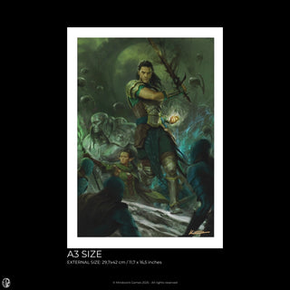 Karla Ortiz - Gideon Jura vs the Eternal Dreadhorde