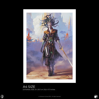 Greg Rutkowski - Vraska, Scheming Gorgon