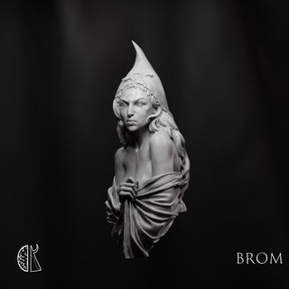 BROM:  Hare of the Moon Academic Bust