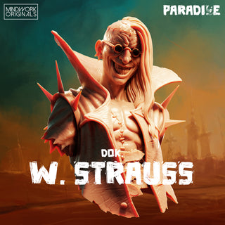 Bust of Dok. W. Strauss, of the Slug Lords - Paradise