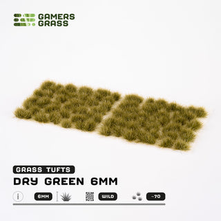 Grass Tufts: Dry Green (6mm)
