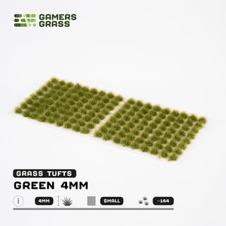 Grass Tufts: Green (4mm)