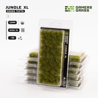Grass Tufts: Jungle XL (12mm)