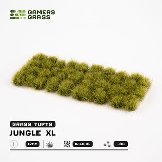 Grass Tufts: Jungle XL (12mm)