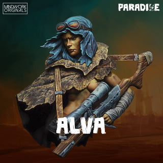 Bust of Alva, of the Raiders - Paradise