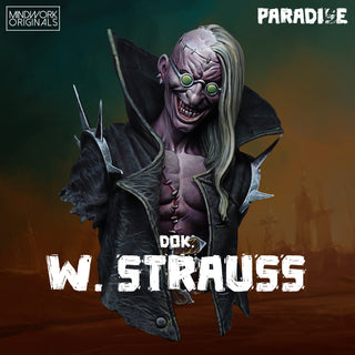 Bust of Dok. W. Strauss, of the Slug Lords - Paradise