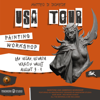LAS VEGAS - 3/4 August 2024 Painting Workshop - Skintone and Ambience