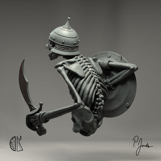 PATRICK J. JONES: Skeleton Bust