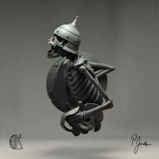 PATRICK J. JONES: Skeleton Bust