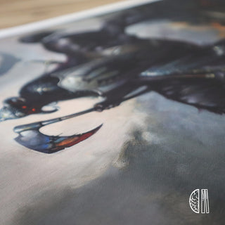 Frank Frazetta Art Print- Death Dealer