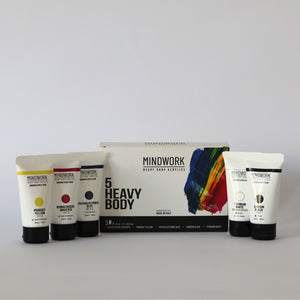 
                  
                    Mindwork Heavy Body Acrylics - Primary Set
                  
                