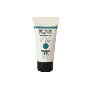 Mindwork Heavy Body Acrylics - Brom Signature Palette - Turquoise Blue