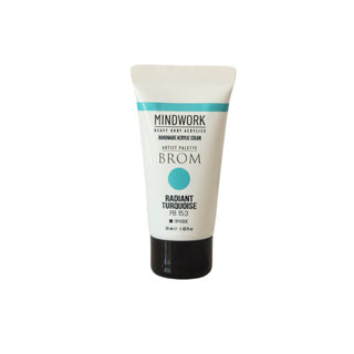 Mindwork Heavy Body Acrylics - Brom Signature Palette - Radiant Turquoise