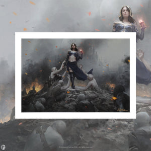 
                  
                    Karla Ortiz Art Print - Liliana, Defiant Necromancer
                  
                