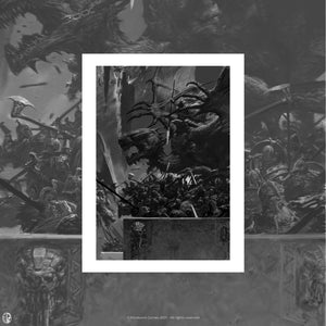 
                  
                    Adrian Smith Art Print - Infighiting
                  
                
