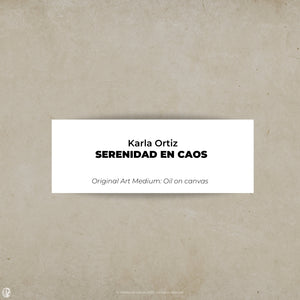 
                  
                    Karla Ortiz Art Print - Serenidad en caos
                  
                