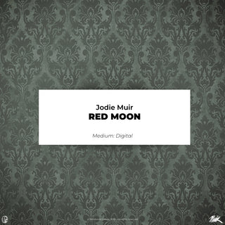 Jodie Muir Art Print - Red Moon