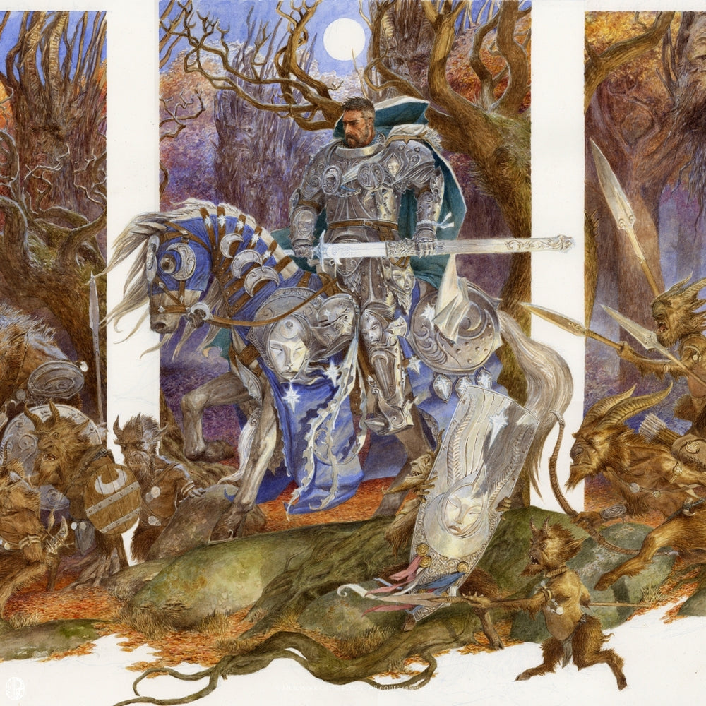 
                  
                    Adrian Smith Art Print - Her Champion
                  
                