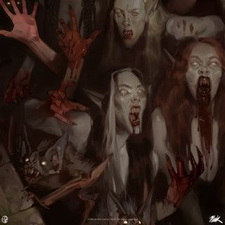 Jodie Muir Art Print - Vampires