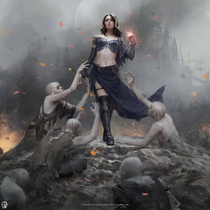 
                  
                    Karla Ortiz Art Print - Liliana, Defiant Necromancer
                  
                