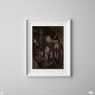 Jodie Muir Art Print - Vampires