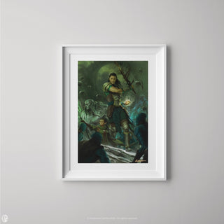 Karla Ortiz - Gideon Jura vs the Eternal Dreadhorde