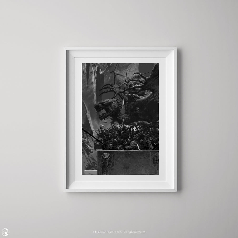 
                  
                    Adrian Smith Art Print - Infighiting
                  
                