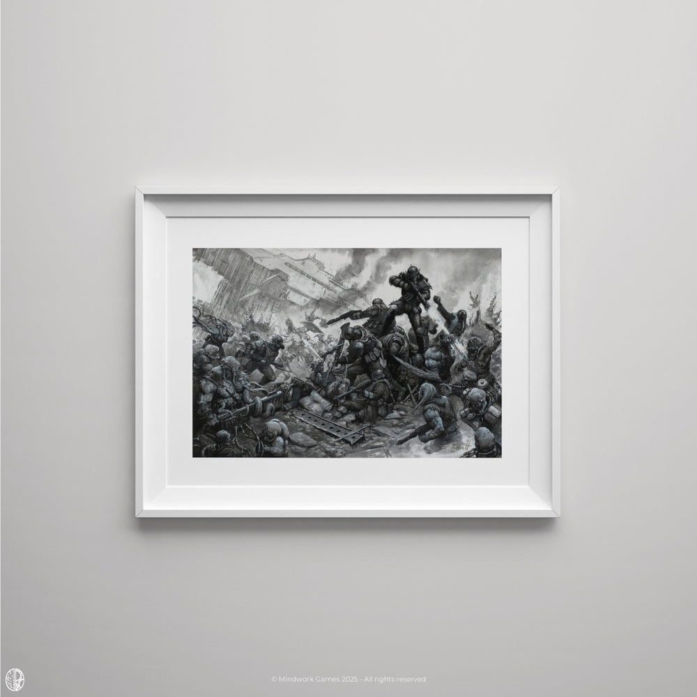 
                  
                    Thomas Elliott Art Print - Battle of Neo-Plasia
                  
                