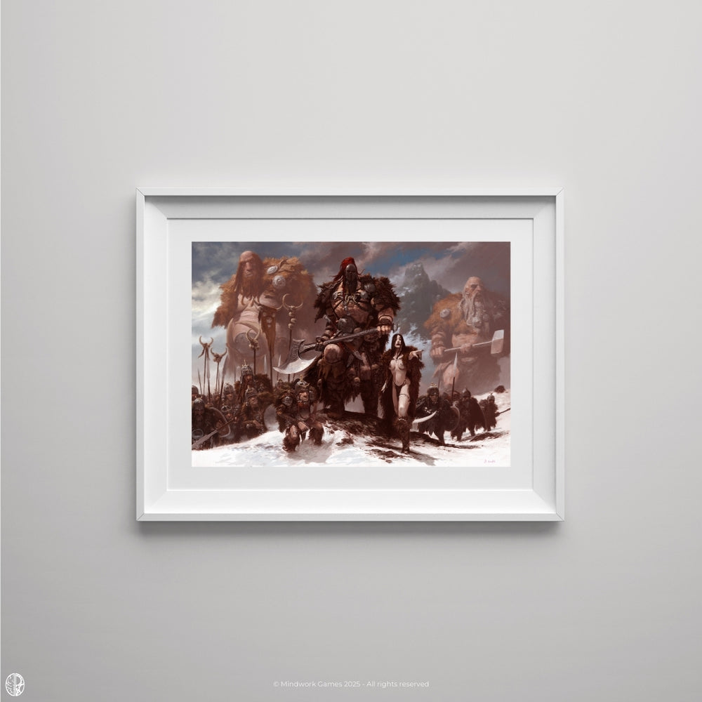 
                  
                    Adrian Smith Art Print - There He Is!
                  
                
