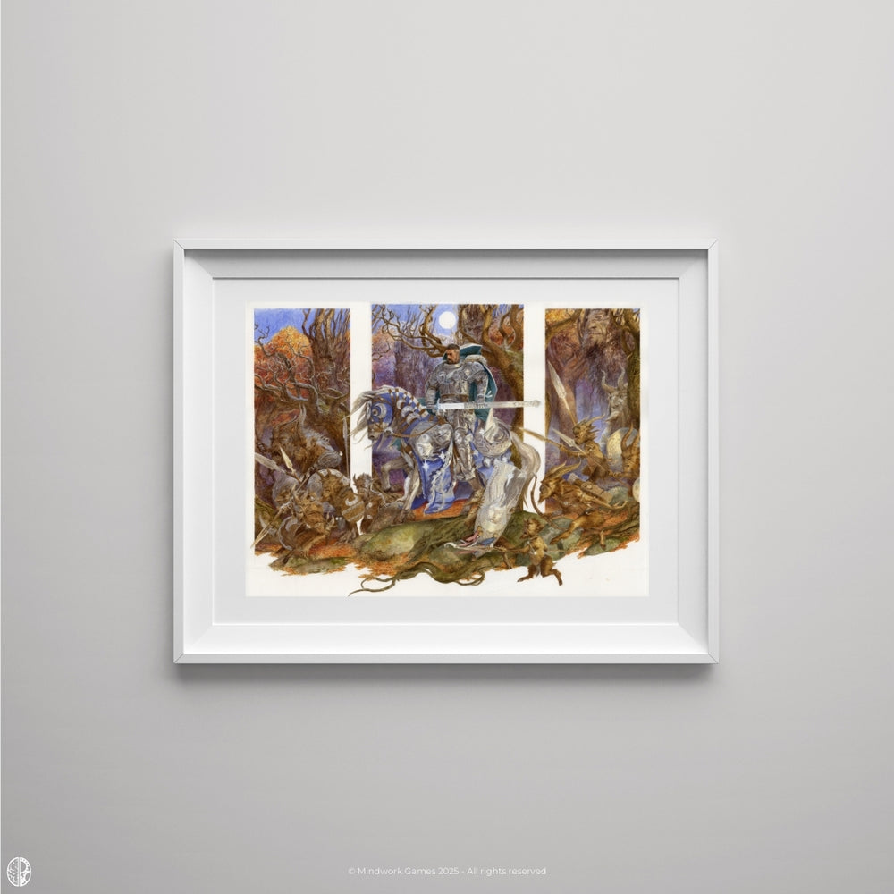 
                  
                    Adrian Smith Art Print - Her Champion
                  
                