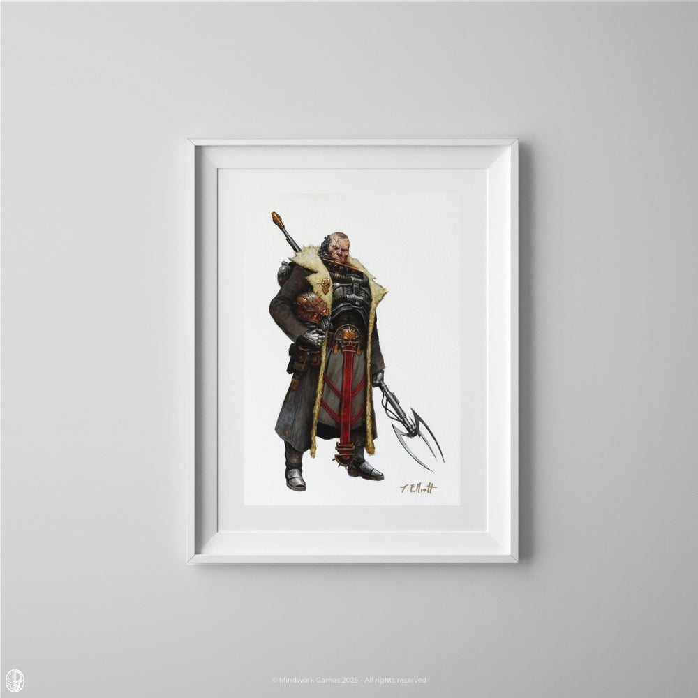 
                  
                    Thomas Elliott Art Print - Commander Frankon
                  
                