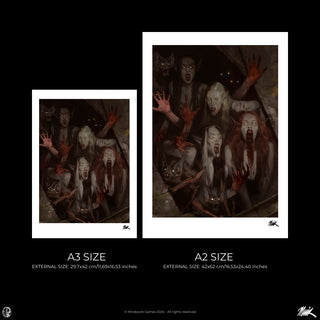 Jodie Muir Art Print - Vampires