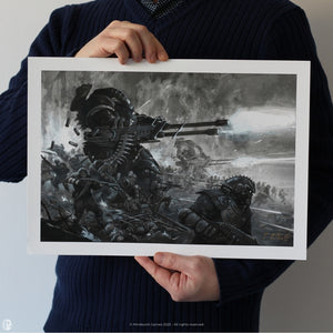 
                  
                    Thomas Elliott Art Print - Agori Shoot Out
                  
                