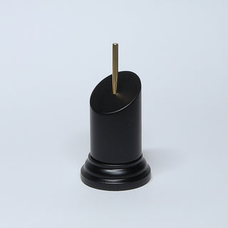 Plinth: Display Block for Bust 3,5 x 3,5 with Brass Rod