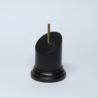 Plinth: Display Block for Bust 5 x 5 with Brass Rod