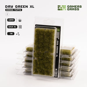 
                  
                    Grass Tufts: Dry Green XL (12mm)
                  
                