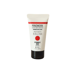 Mindwork Heavy Body Acrylics - Brom Signature Palette - Pyrrole Red