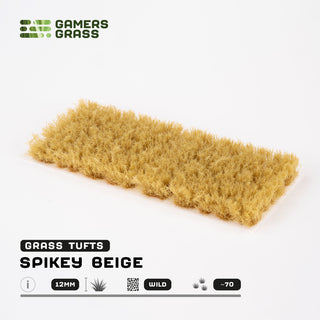 Grass Tufts: Spikey Beige (12mm)