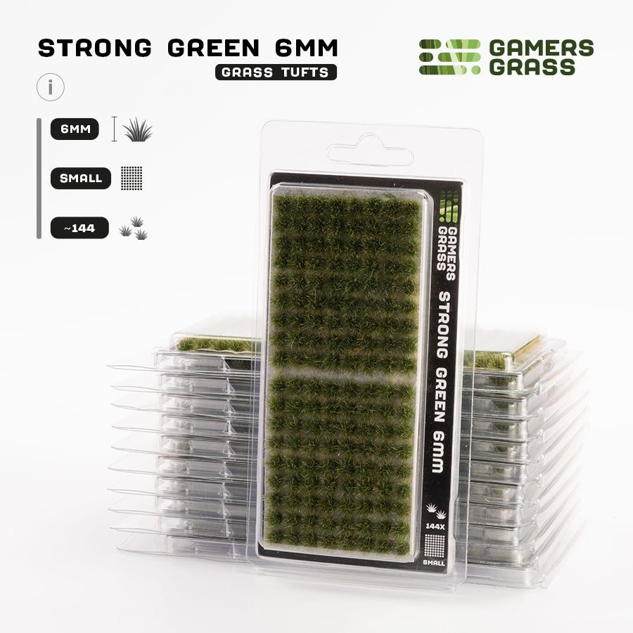 
                  
                    Grass Tufts: Strong Green (6mm)
                  
                